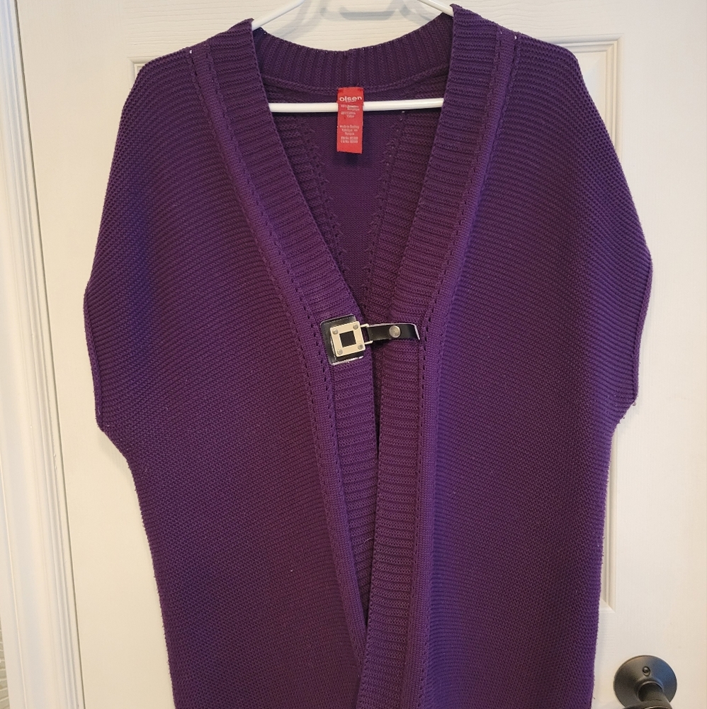 Olsen Women Plus Size XL US 14W Knitted Vest
